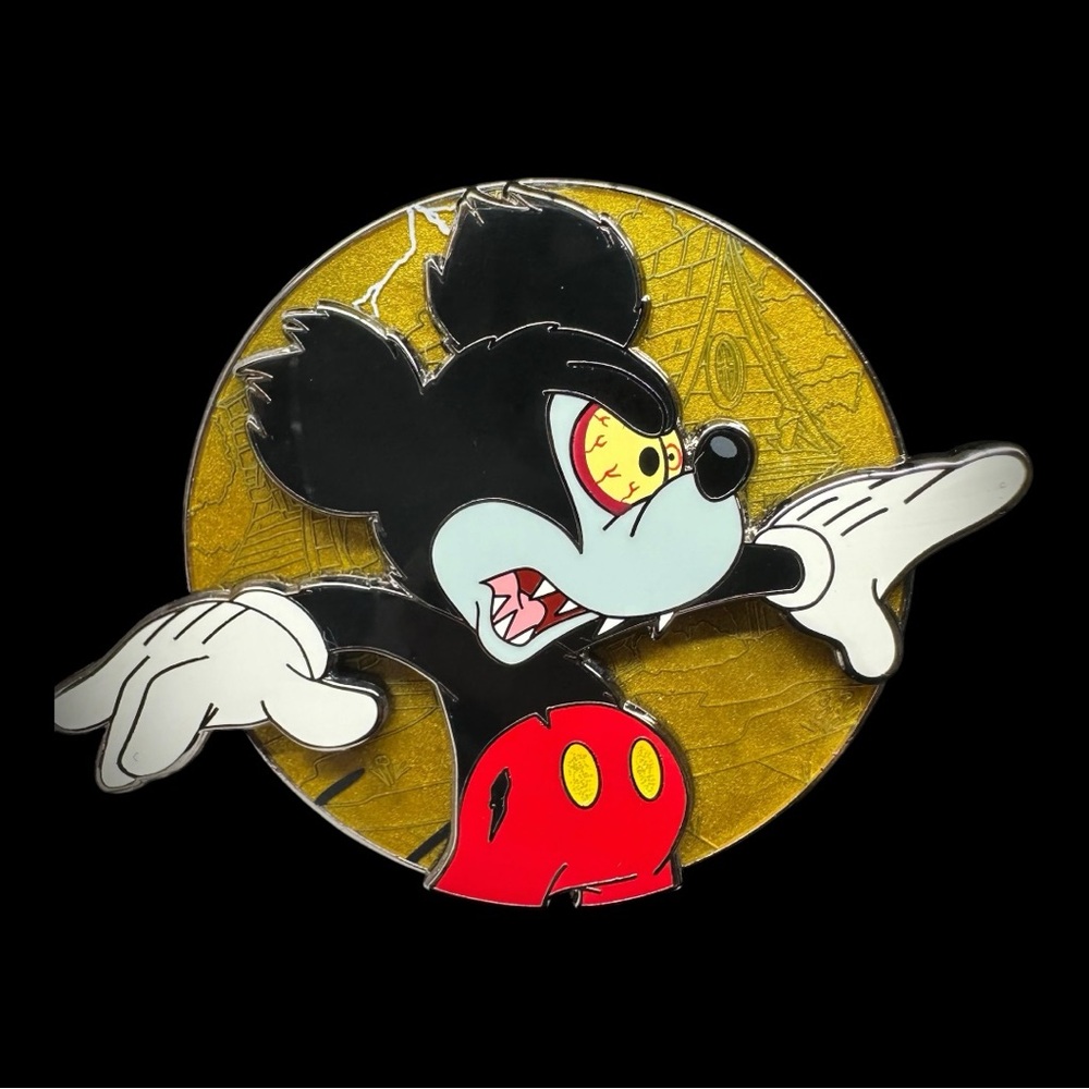 Magically Horrific™ Mickey Mouse as a Werewolf Limited Edition Profile Pin